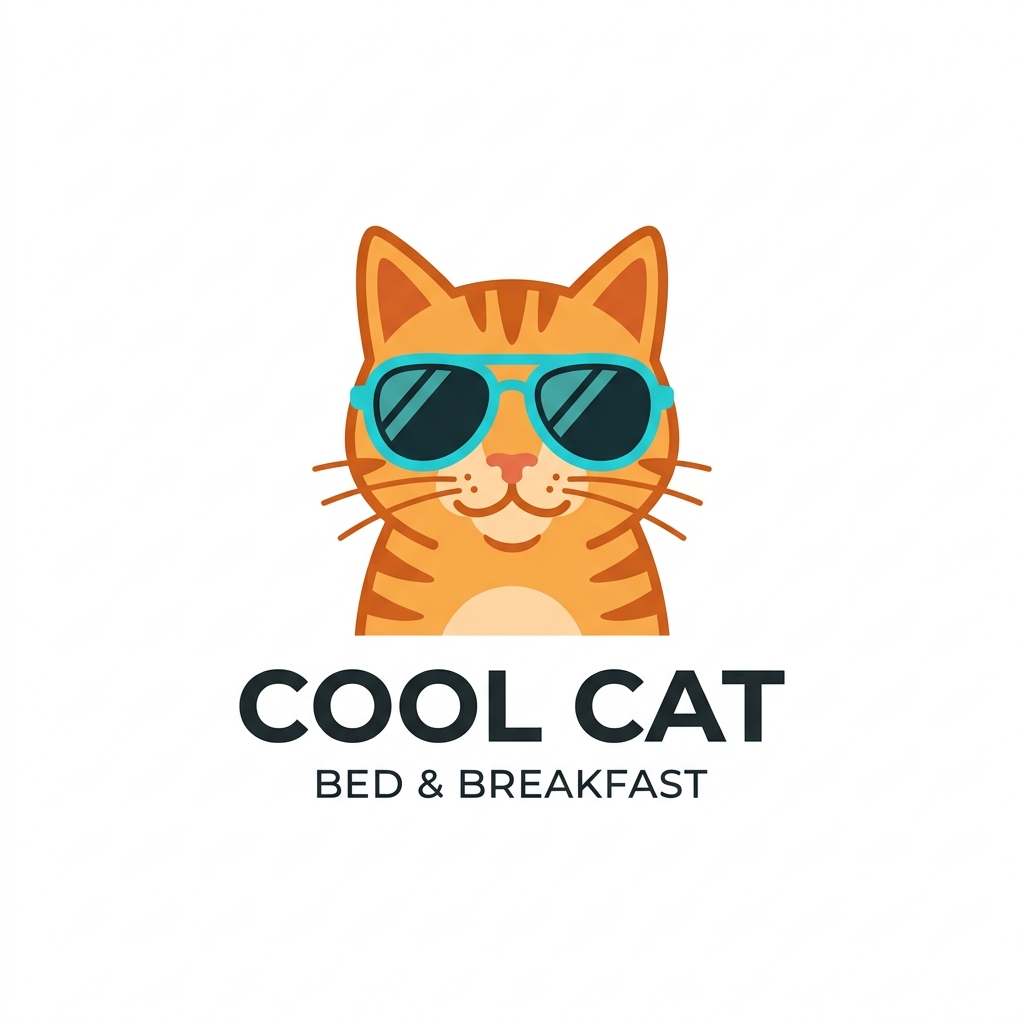 Cool Cat B&B Logo