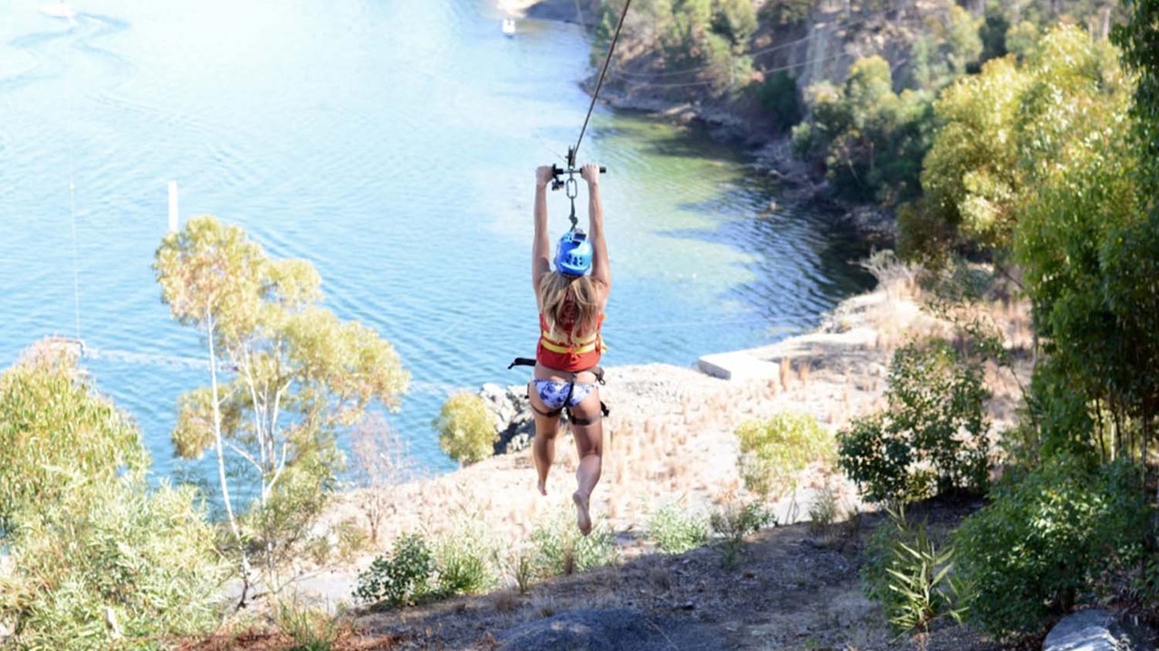 Blue Rock Adventure Park cable wakeboarding and lake activities
